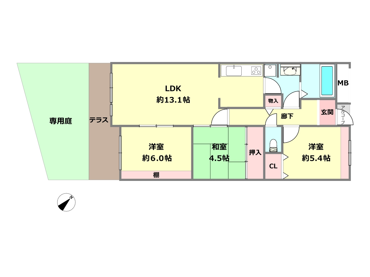 間取り：328000630830