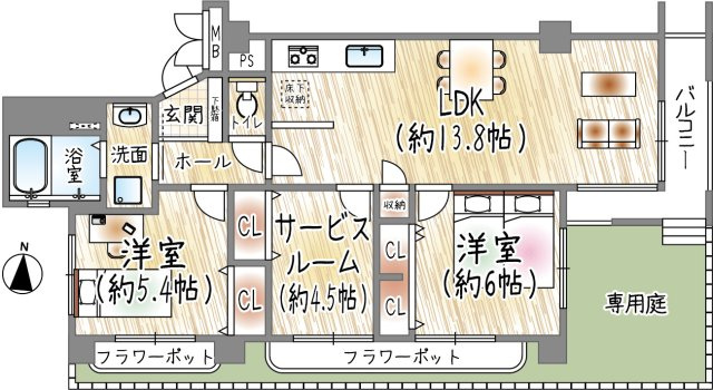 間取り：328000691456