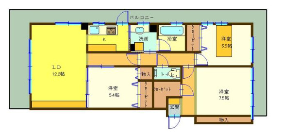 間取り：341000029354