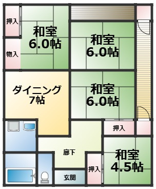 間取り：346000041642