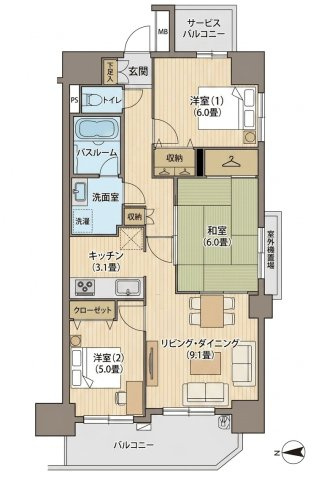間取り：313004776596