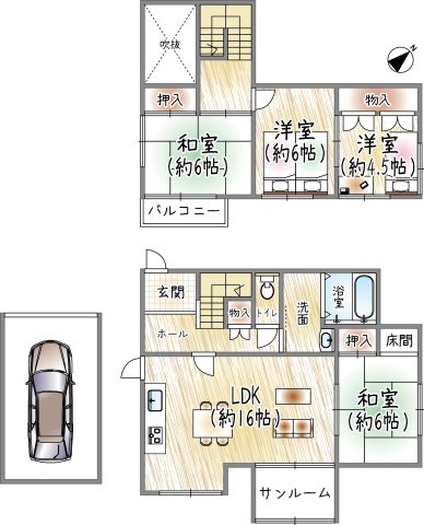 間取り：327002099180