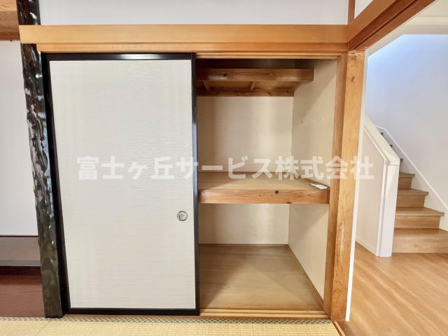 収納です