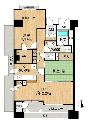 間取り：327001638885