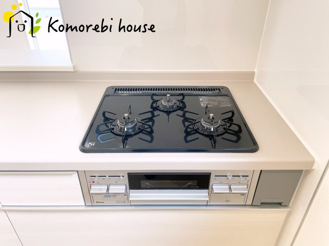 コンパクトなキッチンで掃除もラクラク