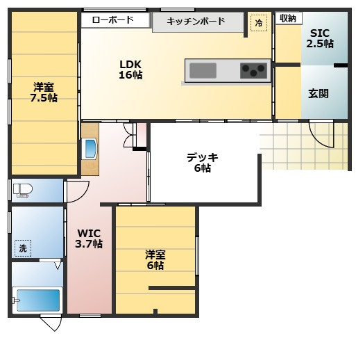 間取り：345000045076