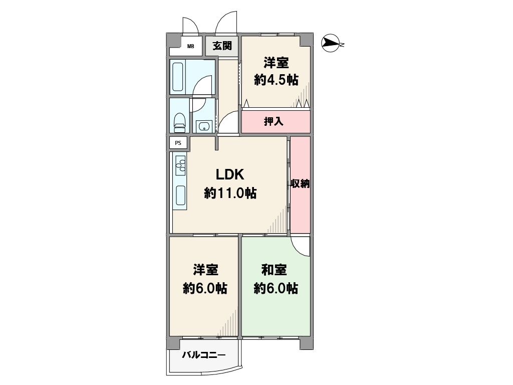間取り：328000648779