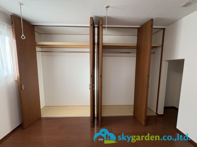 十分な収納スペースがあります