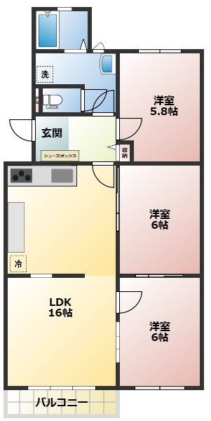 間取り：328000643232
