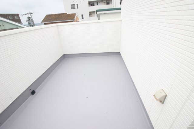 スカイバルコニー　海が遠望出来ます