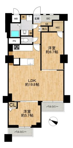 間取り：327002684578
