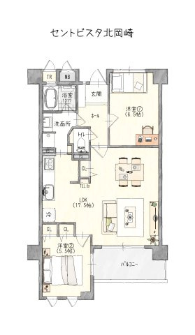 間取り：323000501412
