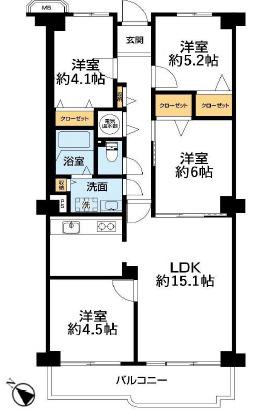 間取り：328000651484