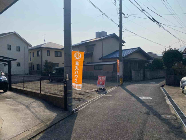 【田原新町一丁目（2期）の前面道路含む現地写真】