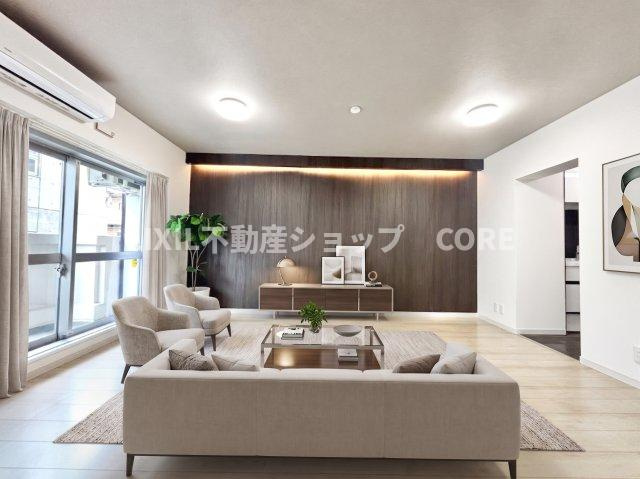 本画像はCGで作成しており、実際に現地に家具は置かれておりません。また、価格に家具は含まれておりません。
