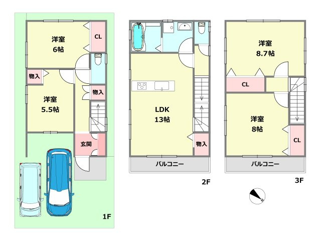 間取り：328000557117