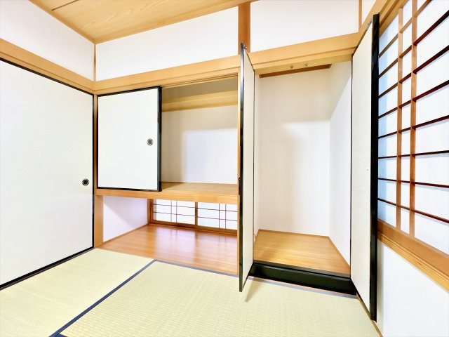 1階6.0帖和室の収納