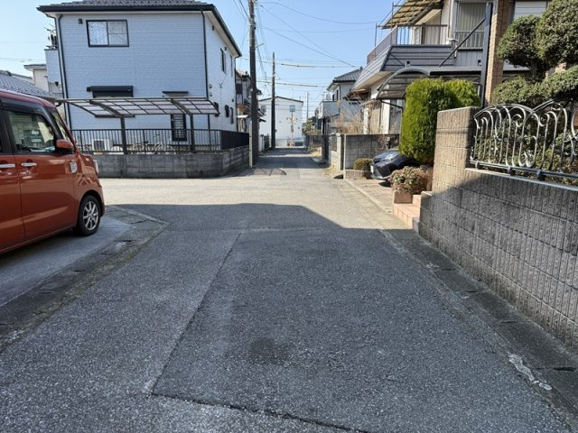 幸手市中5丁目　前面道路