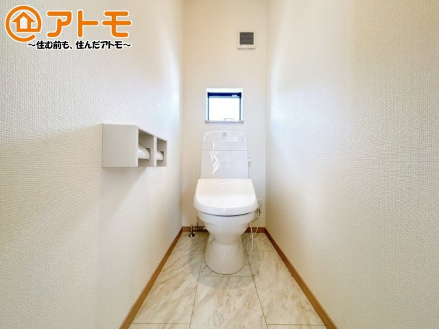 2つトイレがあるので朝も混みあわずに使うことができます！