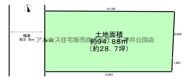 区画図：313004776762