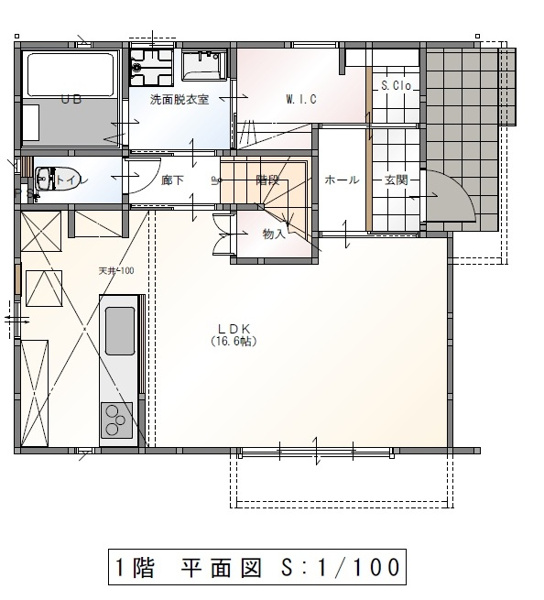 【石崎三丁目の区画図】