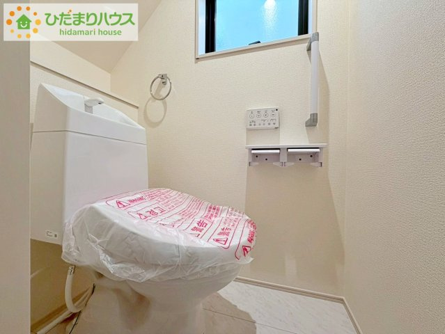 節水できるトイレで、少ないお水でもしっかりと洗浄してくれます！