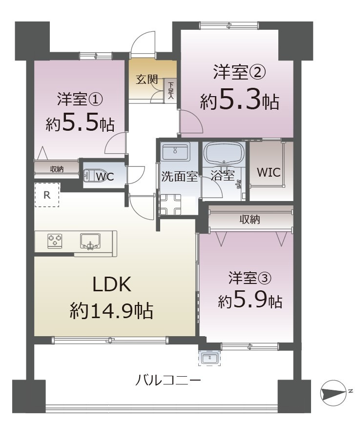間取り：304000327958