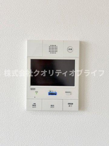 TVモニター付きのインターフォン