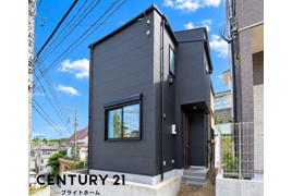 横浜市西区元久保町の新築戸建ての外観