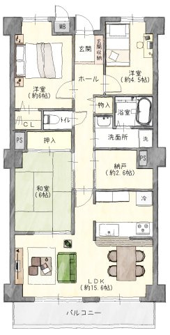 間取り：324000027499