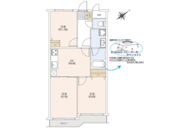 ロータリーハイツ国立C棟の間取り