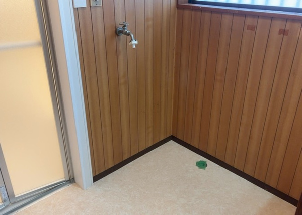 【相模原市中央区上溝の中古戸建てのランドリースペース】