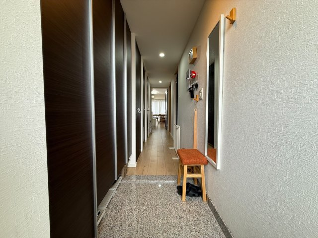 明るく開放感のある玄関です。