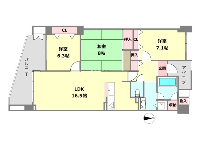 間取り：328000593031