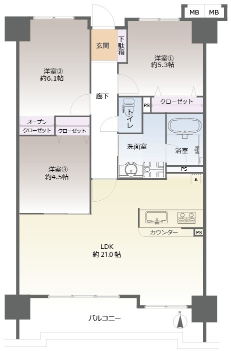 間取り：340000263917