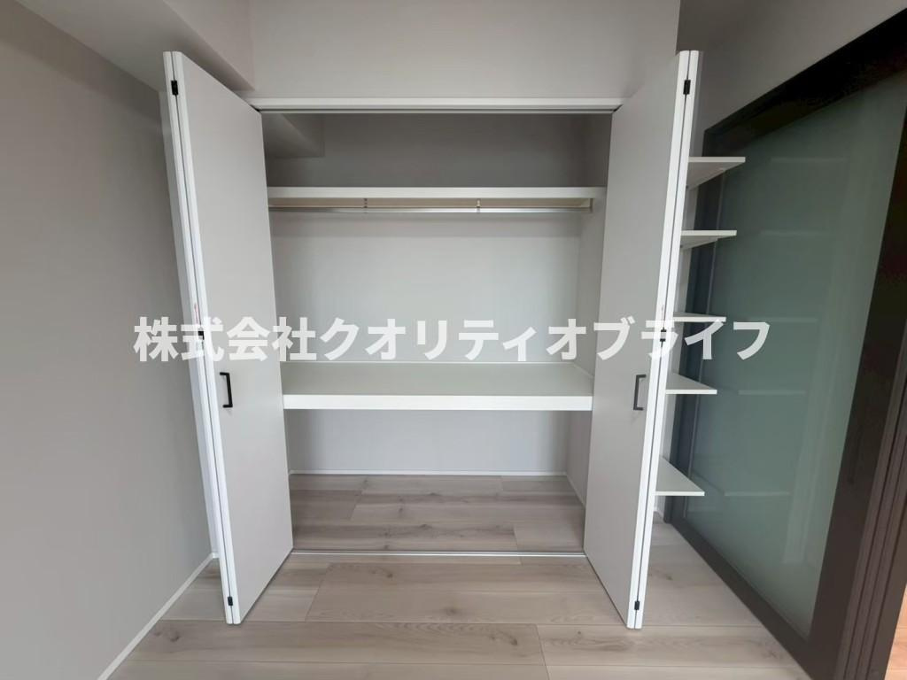 収納も広くて衣類の保管に充分なスペース