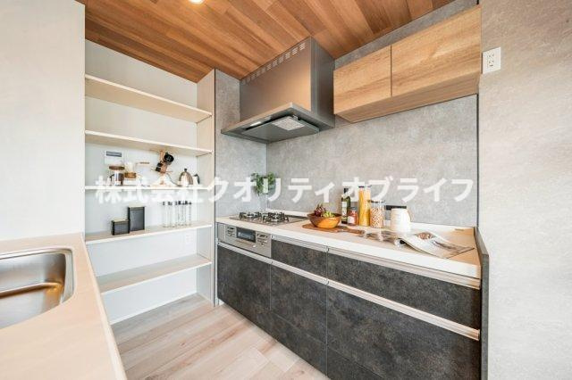料理が楽しめる空間になっているキッチン