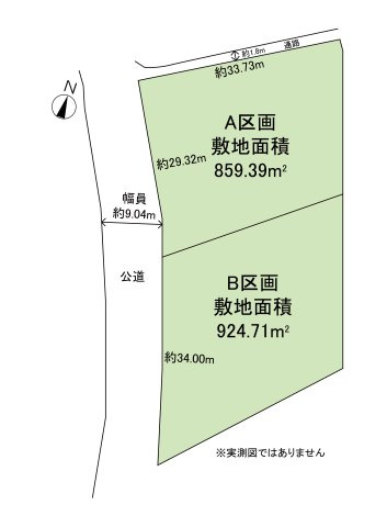 区画図：320000025604