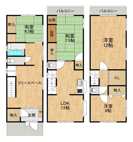 間取り：327002167182