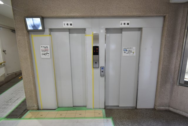 エレベーターです♪2基ございます！