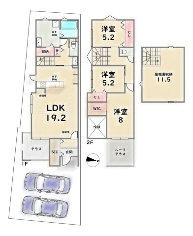 間取り：326000263201