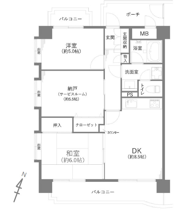 間取り：311002463610