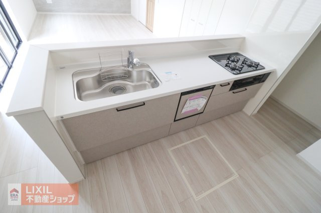 【その他設備】現地完成写真。使いやすい広めのシンク♪