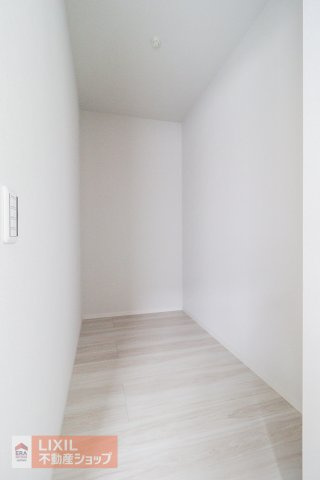 【収納】現地完成写真。しっかり収納がついております！
