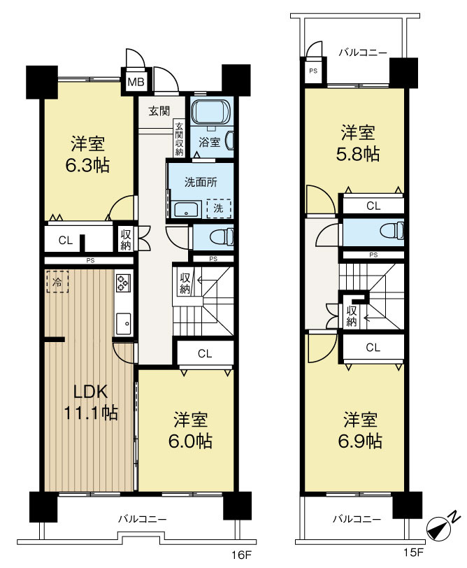 間取り：328000650827