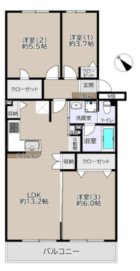 間取り：312001291181