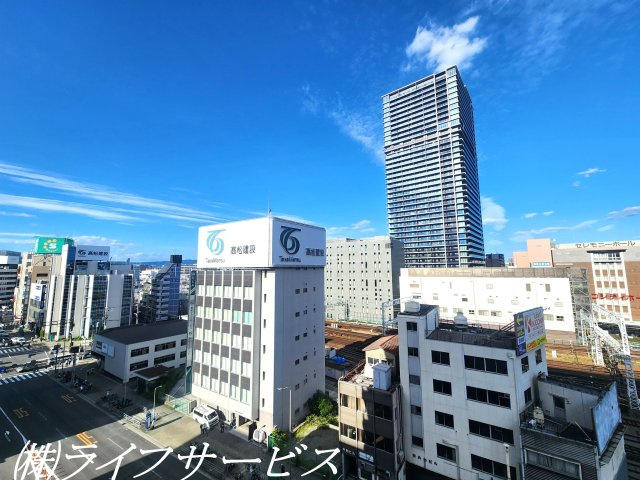 バルコニー／8階部分からの眺望につき良好です！