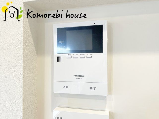 モニター付きインターホンです
