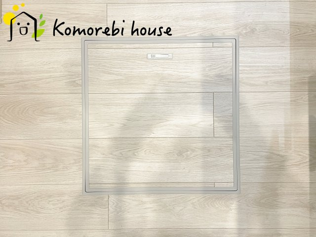 床下収納です