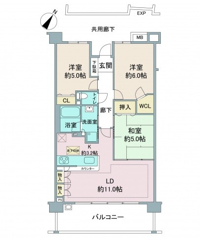 間取り：311002488182